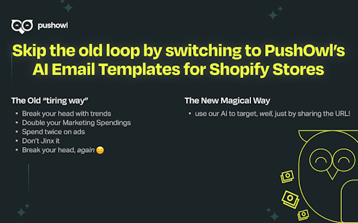 PushOwl's AI Email Template Generator