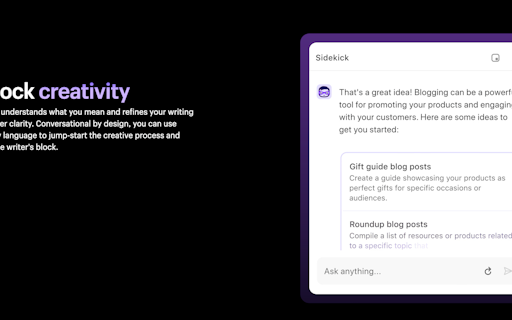 Shopify Sidekick