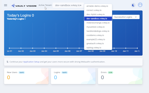 Vault Vision for Webflow