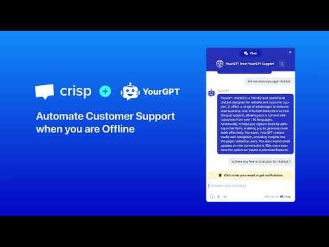 YourGPT AI Bot for Crisp
