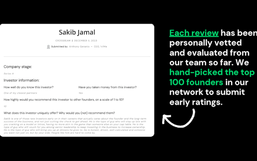Investor Ratings
