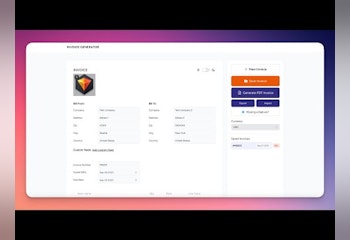 Free Invoice generator