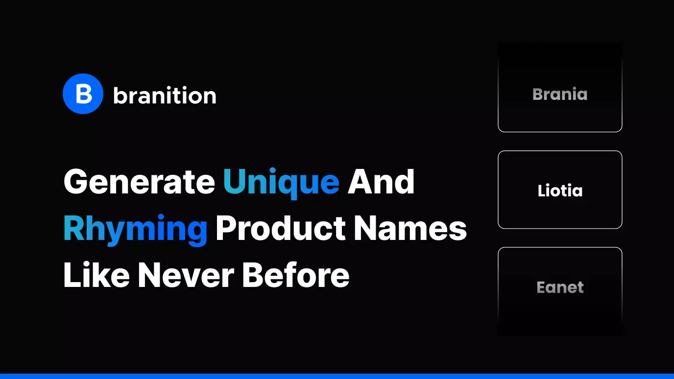 Business Name Generator by Branition