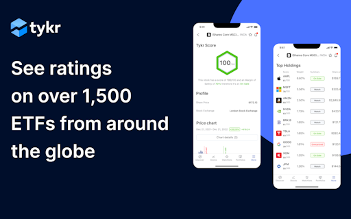 Tykr Mobile App (iOS and Android)