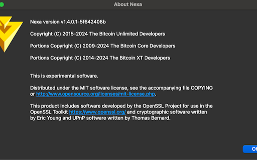 Nexa Full Node, coins, tokens and NFTs