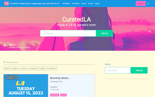 CuratedLA