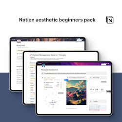 Notion Aesthetic Beginners Pack