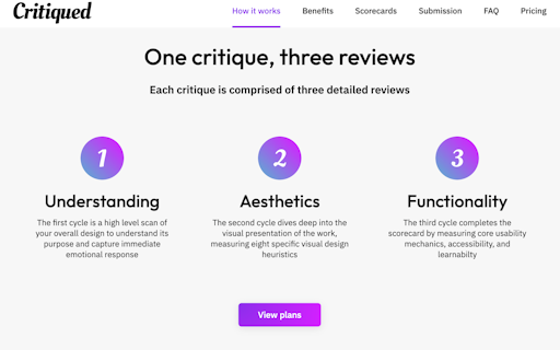 Critiqued