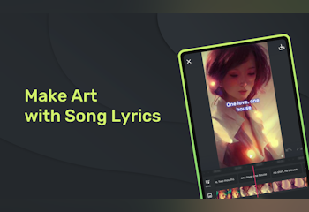 Lyricle AI Lyrics Video Maker