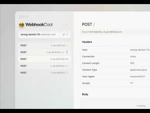 Webhook.cool