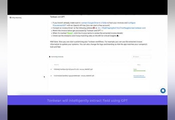 Tonkean InvoicesGPT