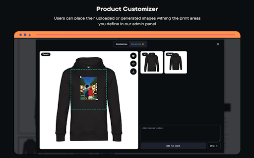 SnapArt | AI Shopify Product Customizer