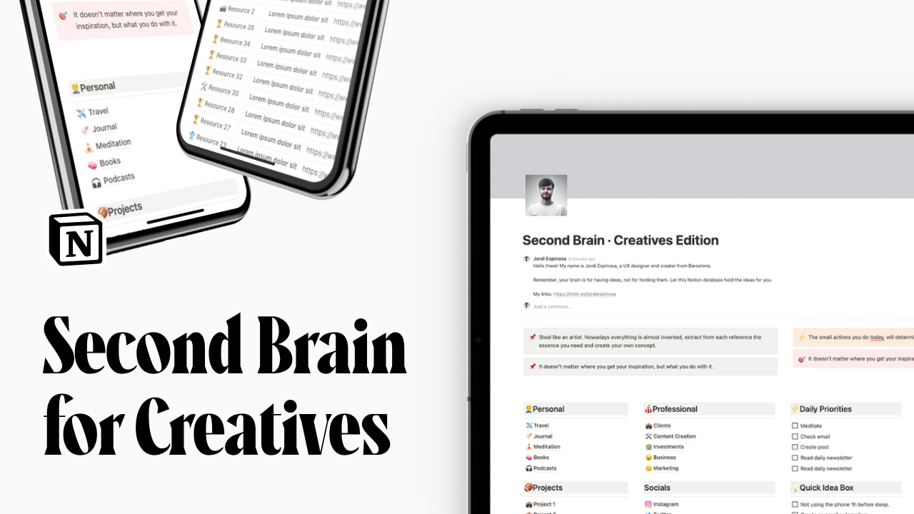 Second Brain for Creatives
