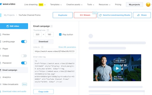 Video Hosting the way you want it