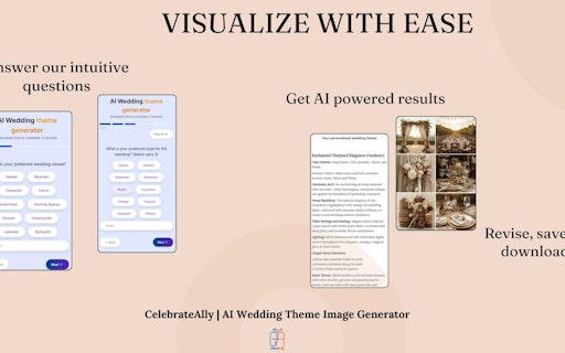 CelebrateAlly AI Wedding Theme Generator