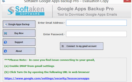 Softaken G Suite Backup Tool