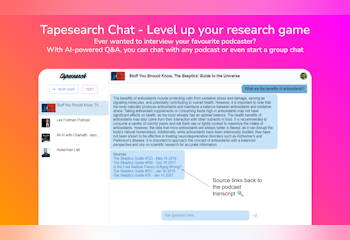 Tapesearch Chat