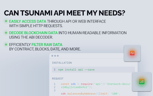 Tsunami API