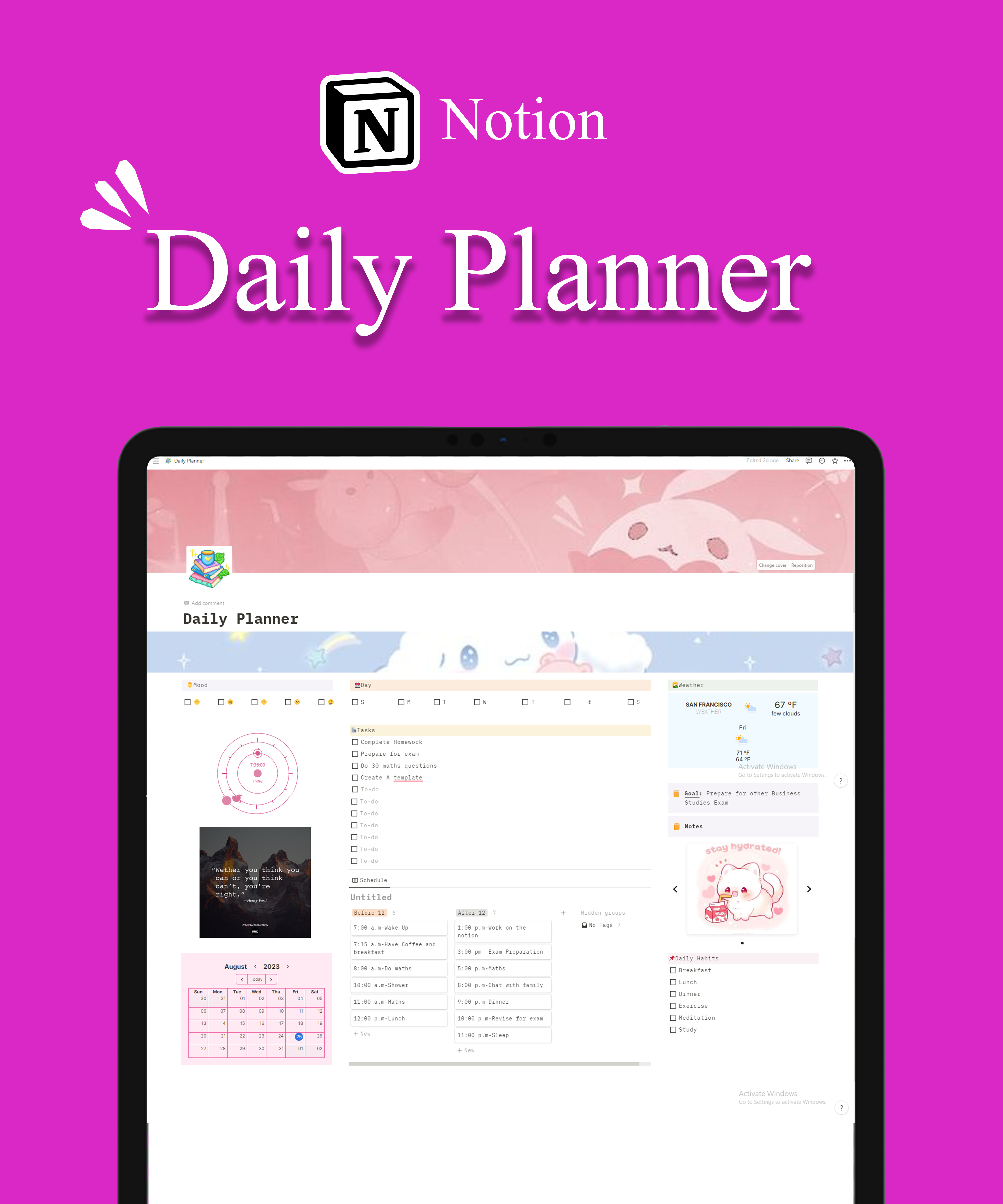 Daily Planner