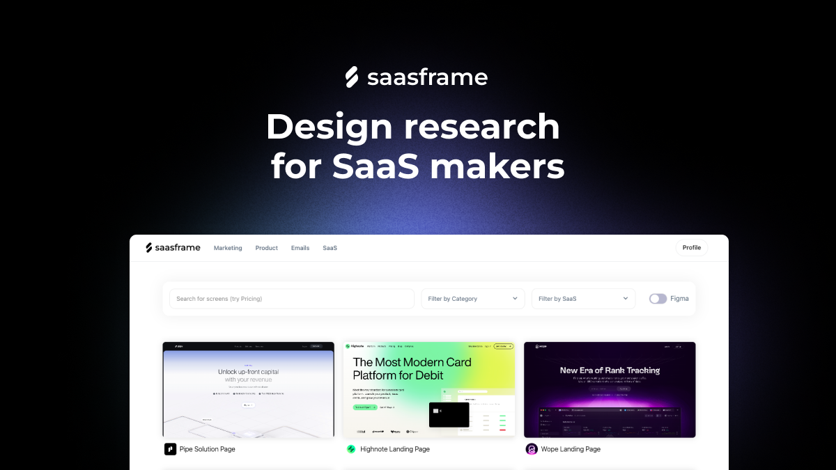 SaaSFrame 2.0