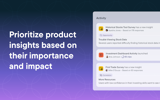 AI Product Insights Feed