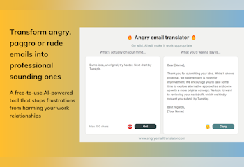 Angry Email Translator