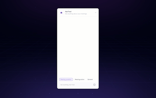 AskFred from fireflies.ai