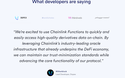 Chainlink Functions