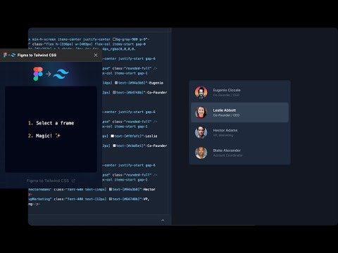Figma to Tailwind CSS