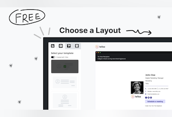 Tefez: No-code Email Signature Tool