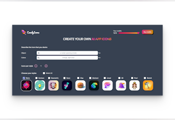CandyIcons - Create unique AI app icons