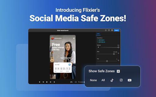 Safe Zones for Social Media Videos