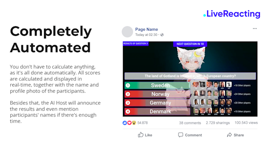 AI Host for your Live Stream