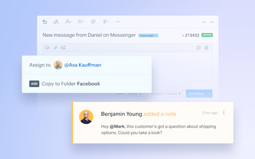 Messenger in Help Scout
