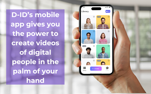 D-ID Creative Reality™ Studio Mobile App