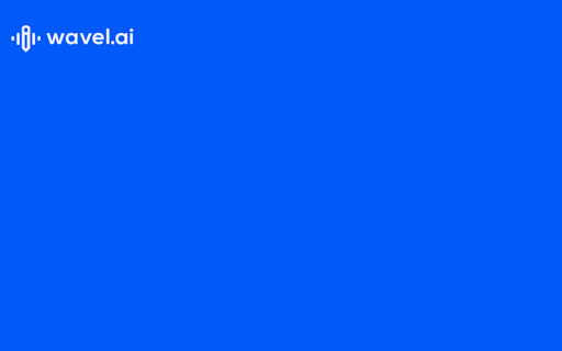 AI Voice Cloning by Wavel