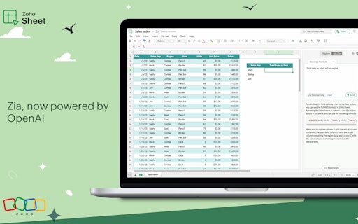 Zoho Sheet '24
