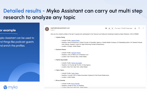 Myko Assistant