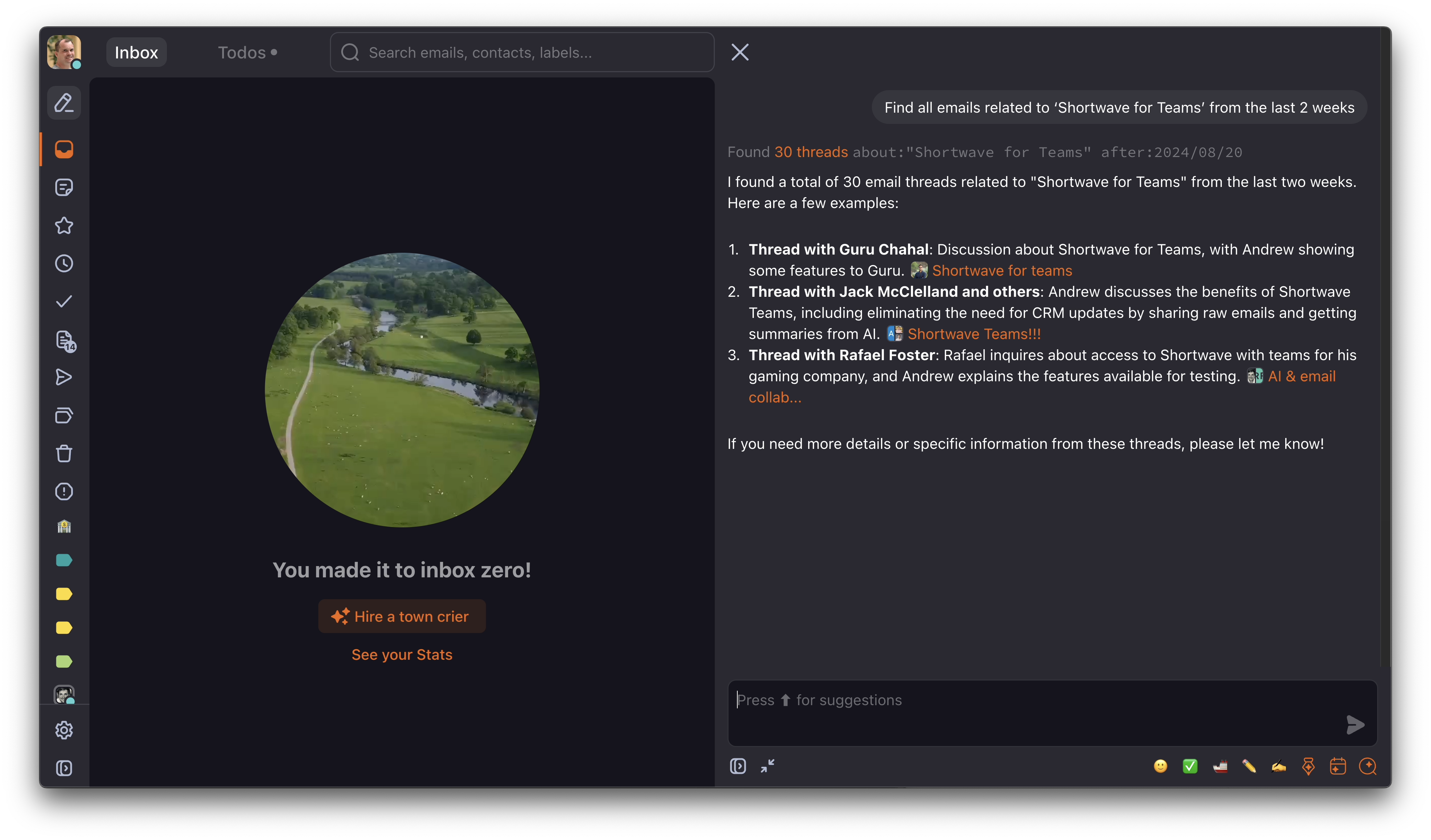 Shortwave AI Email Assistant 2.0