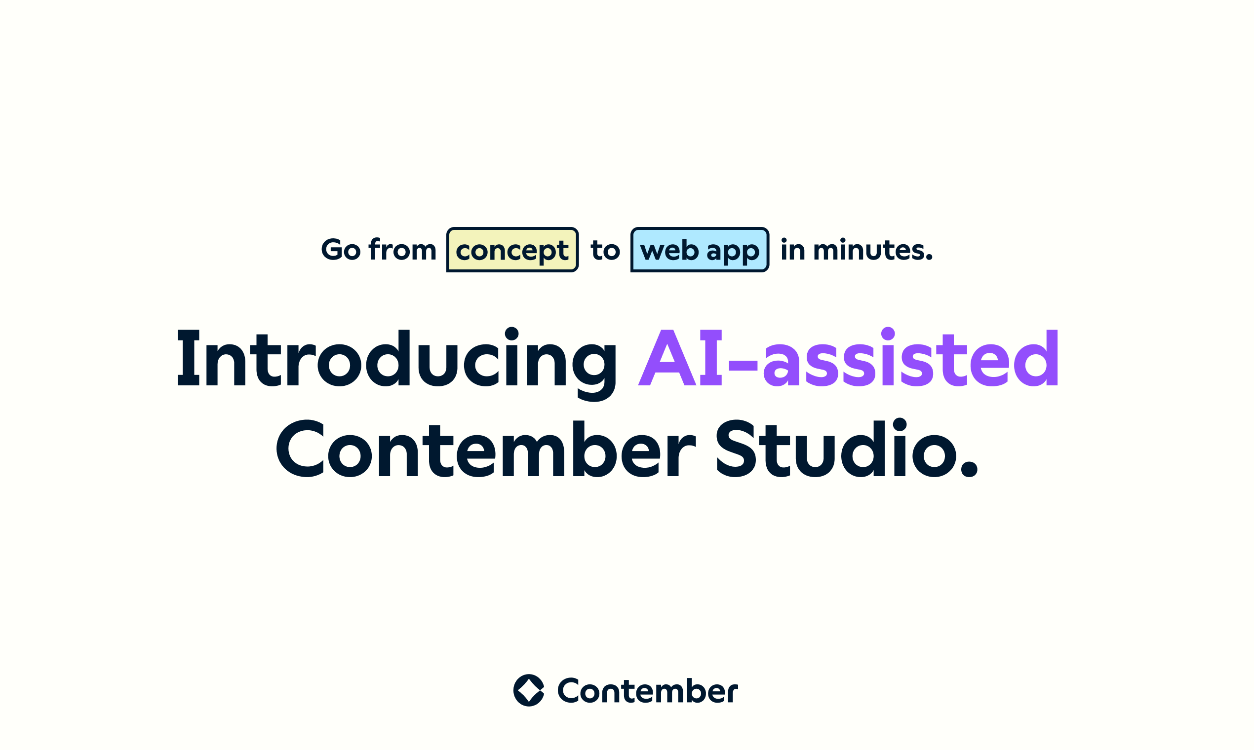AI-assisted Contember Studio
