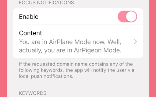 AirPigeon Mode