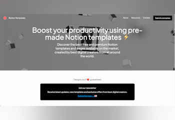 Notion Templates