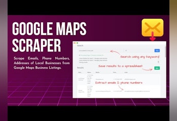 GrabContacts Google Maps Scraper