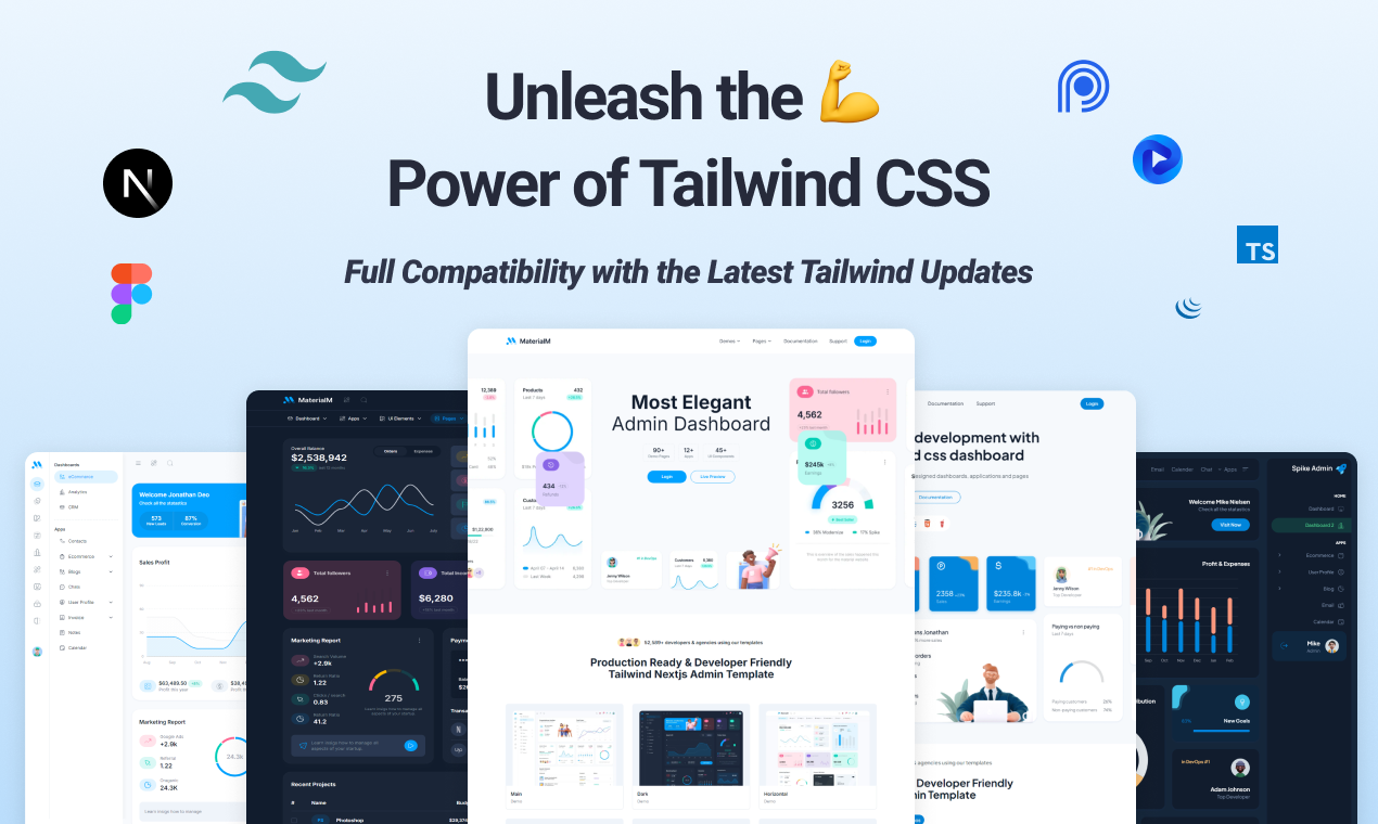 Tailwind Dashboard Templates & Themes