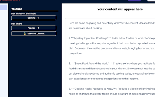 Social Media Content Generator