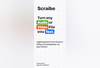 Scraibe for iOS