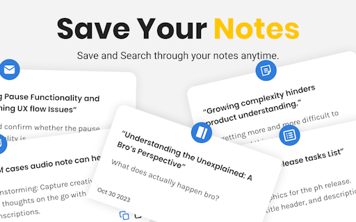 Audio Notes AI
