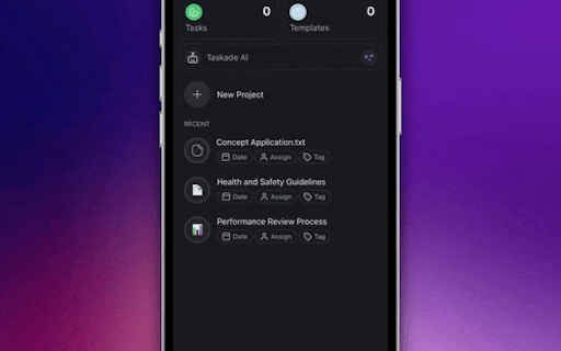 Taskade AI Mobile