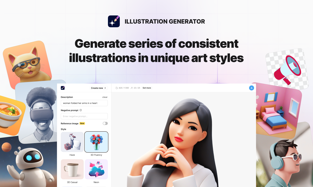 Illustration Generator by Icons8