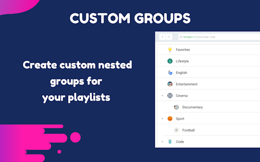 YouTube PlayList Manager by PocketTube